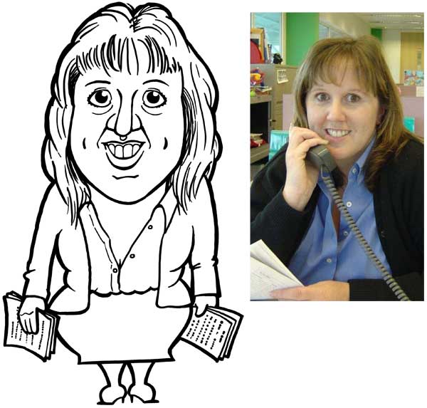 Business cartoon caricature Business cartoon caricature