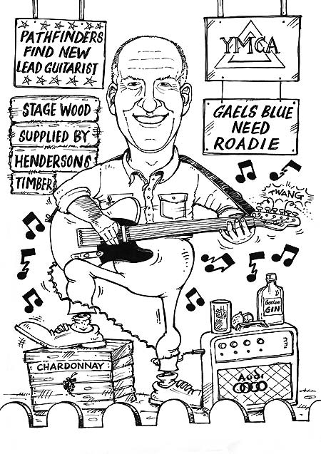 Caricatures for birthday cards