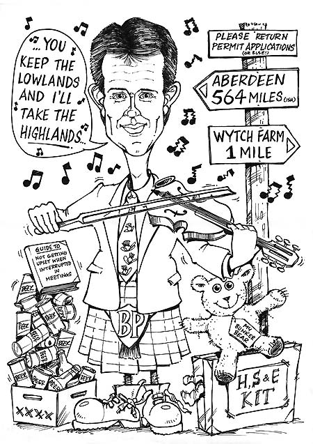 Caricatures for good luck in your new job