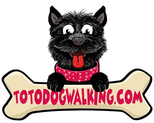 Toto cartoon dog logo