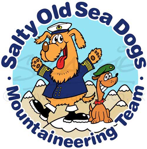 Cartoon logo mascot