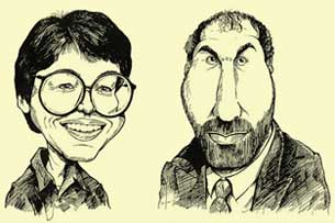 Scraggie Caricature Arist - Give a memorable gift!